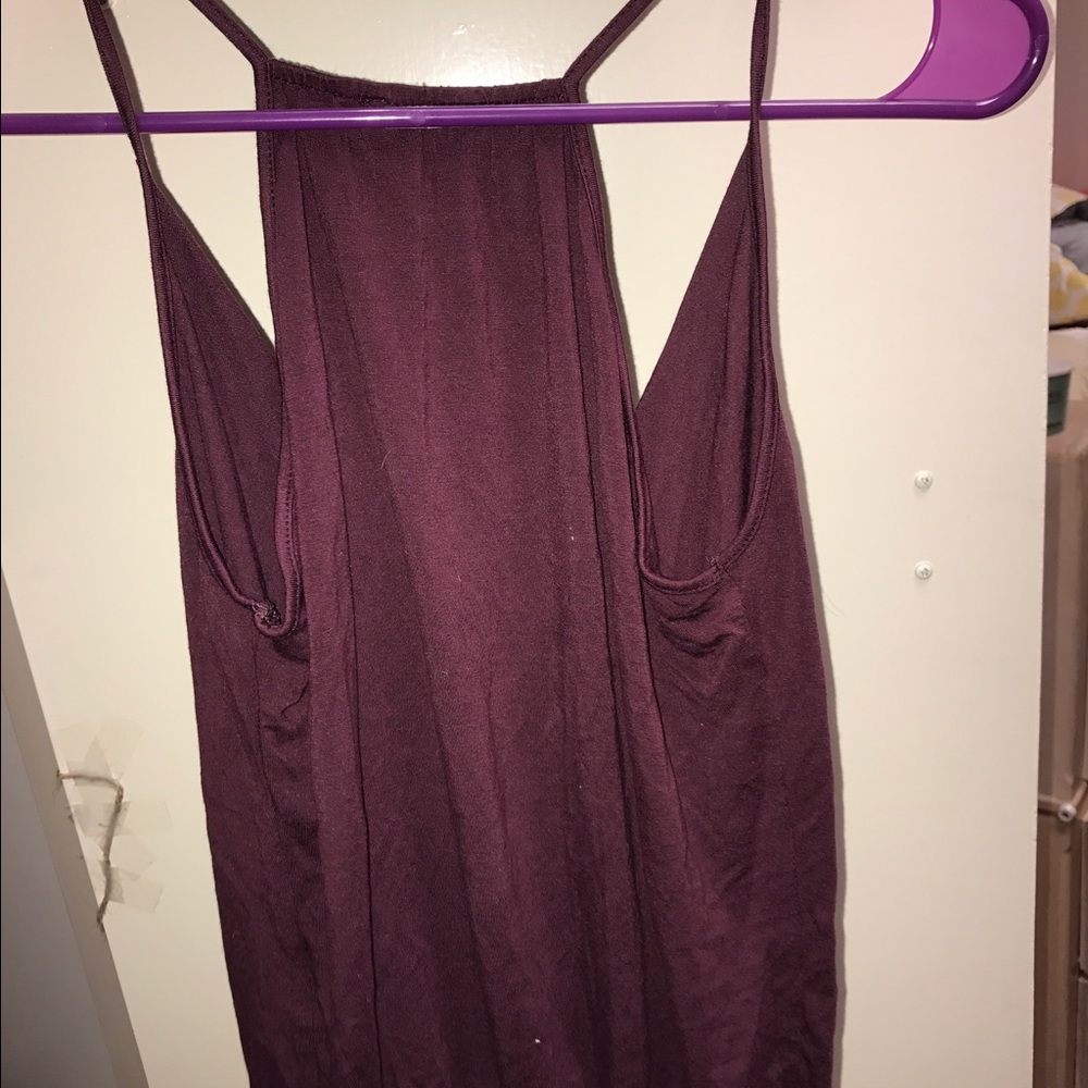Maroon Tank - Picture 2 of 2