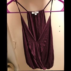 Maroon Tank
