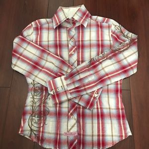 [ENGLISH LAUNDRY]Women's buttoned western shirt