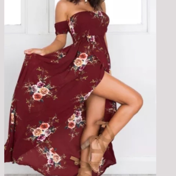 🎀floral maxi🎀marked at 75% off Floral maxi 👗 - Picture 2 of 5