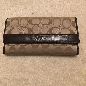 Brown Coach Wallet