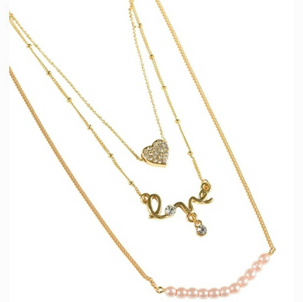 🍑Love Necklace (Peach)