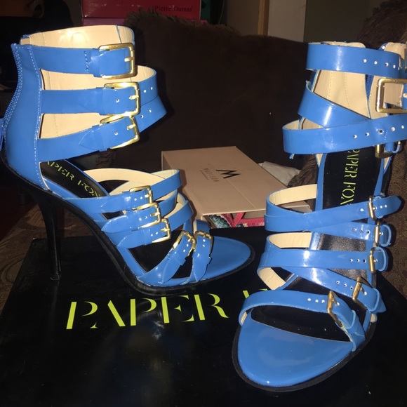 Strapped Heels - Picture 1 of 2