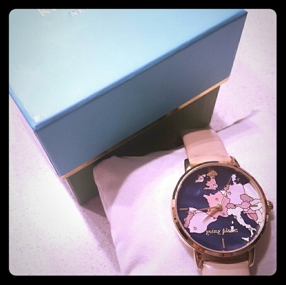 Kate Spade "Going Places" watch