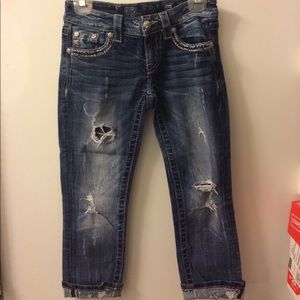 Miss Me capris sz 25