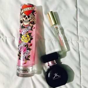 Ed Hardy & Kim Kardashian Perfume bundle