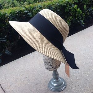 Perfect fit UPF 50 packable straw hat, 3 inch brim