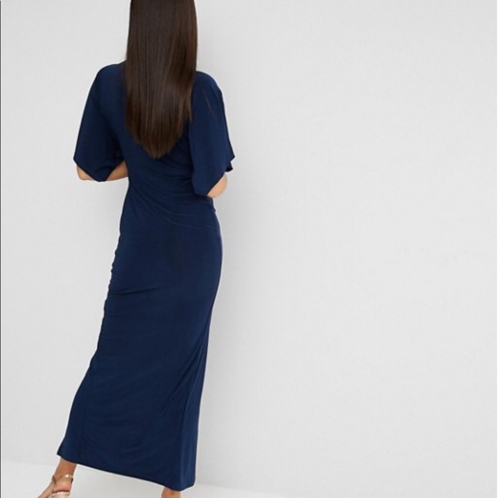 Navy blue maxi dress - Picture 5 of 6