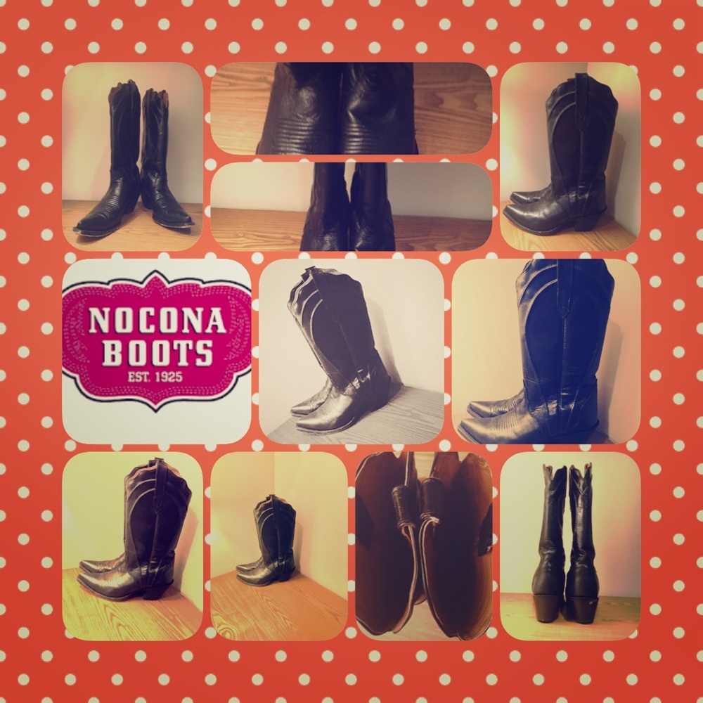 Genuine Nocona western/ cowboy boots size 8 W