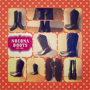 Genuine Nocona western/ cowboy boots size 8 W