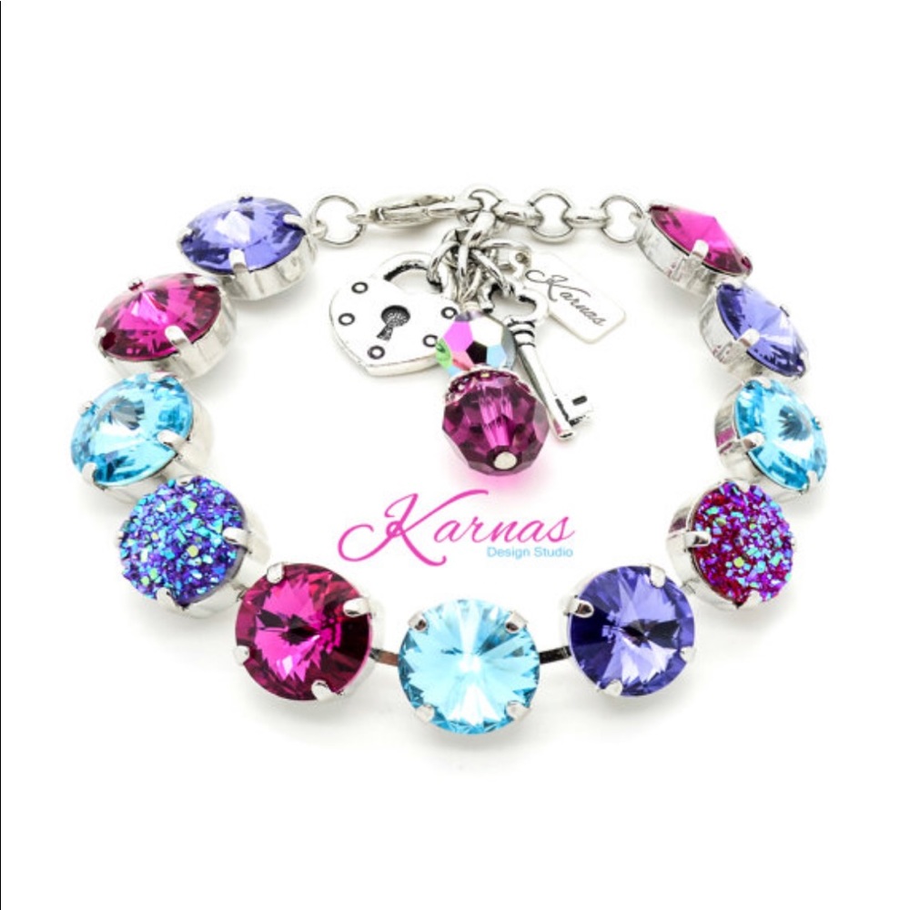 💎DREAMIN' OF DRUZY Crystal Charm Bracelet
