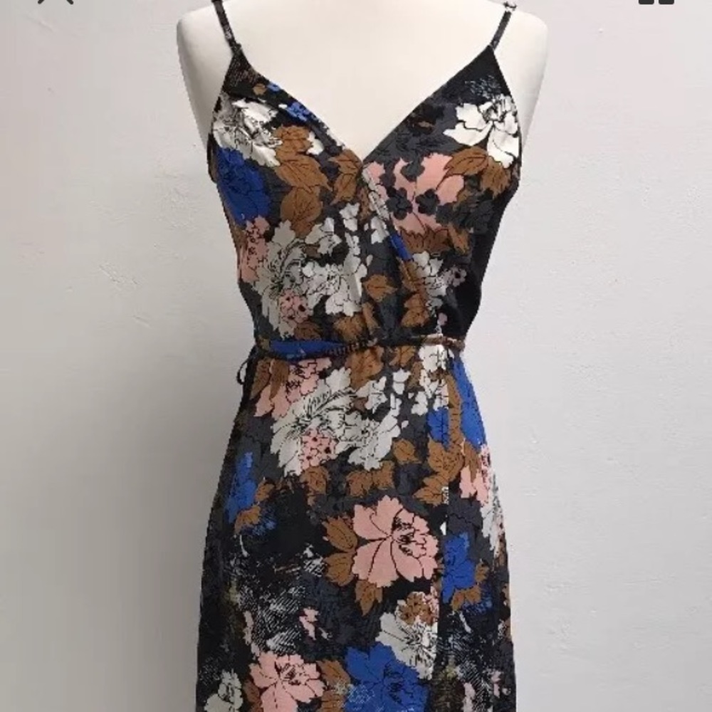 Anthropologie Hi-Low Floral Dress Small