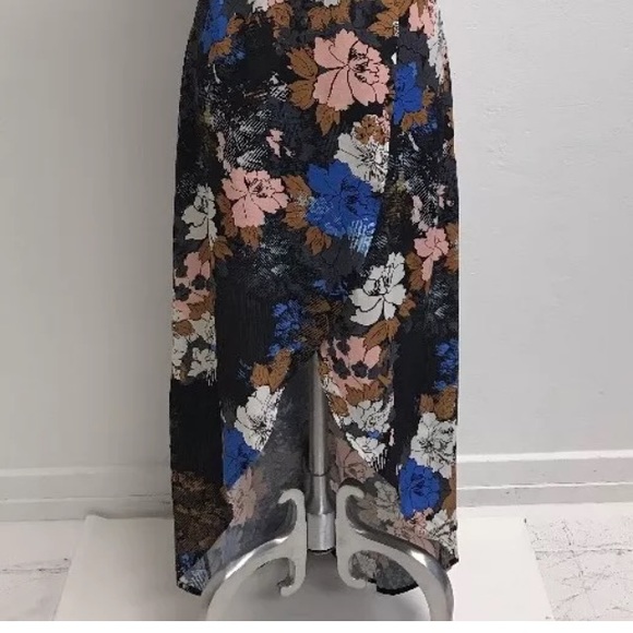 Anthropologie Hi-Low Floral Dress Small - Picture 5 of 6