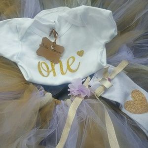 Custom Tutu/shirt (or onesie) set