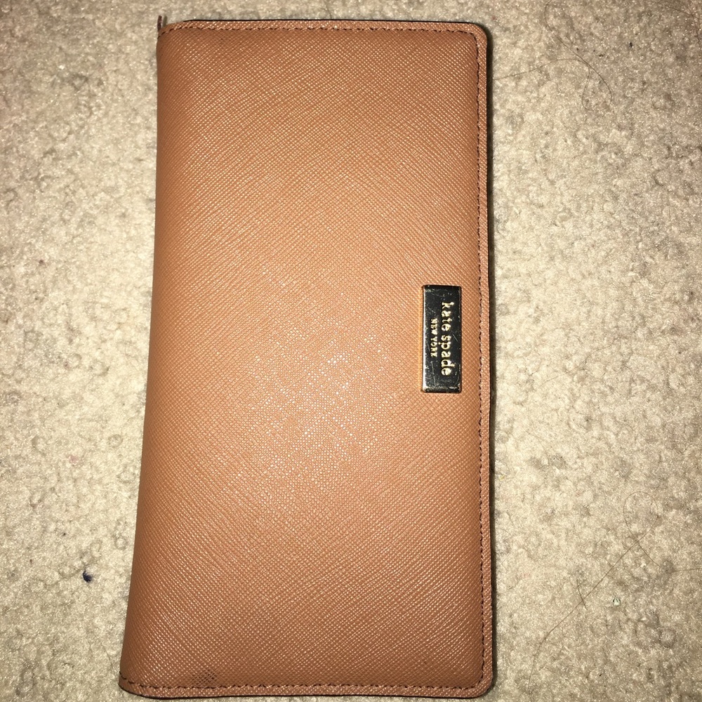 Brown Kate spade wallet