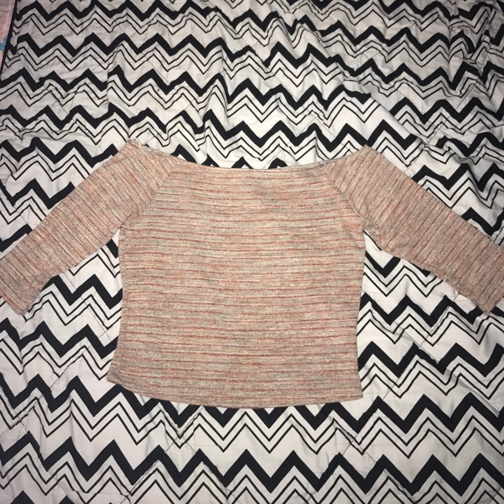off the shoulder top from garage