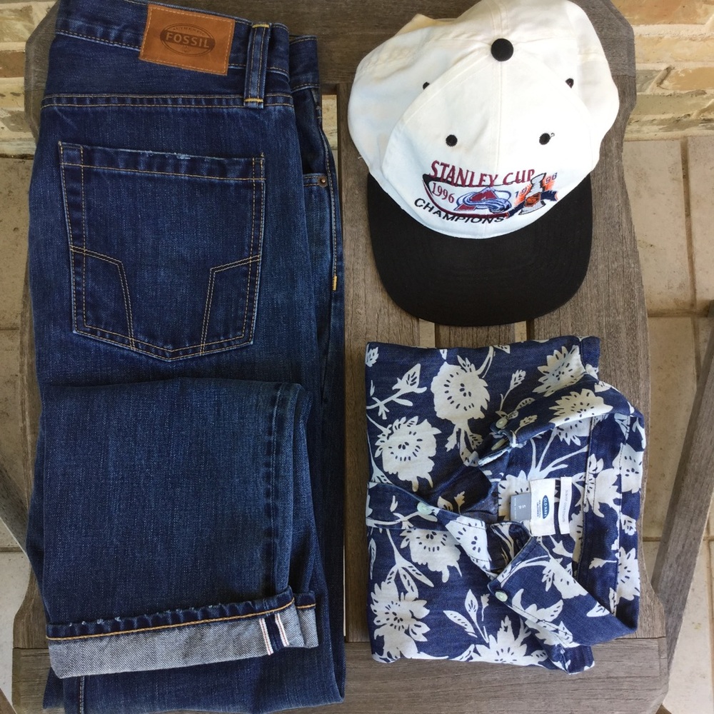 Rare Fossil Mid Wash Jeans - Picture 4 of 4
