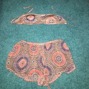 Swim suit. Top and bottom included!