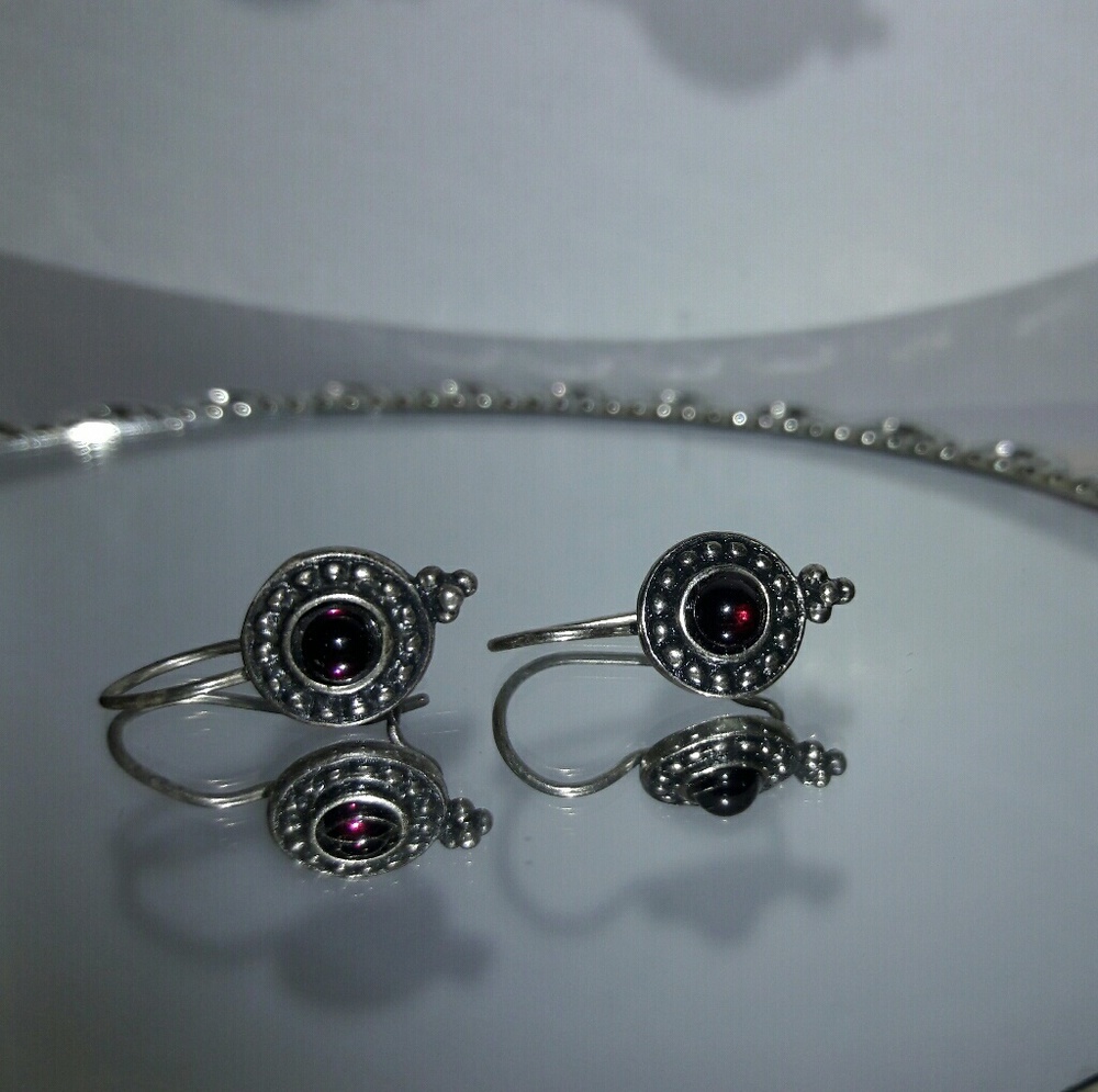 Sterling silver vintage earrings