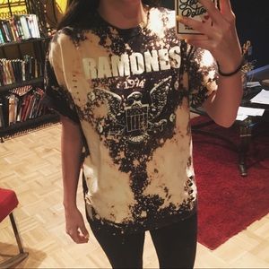 Distressed Ramones Tee