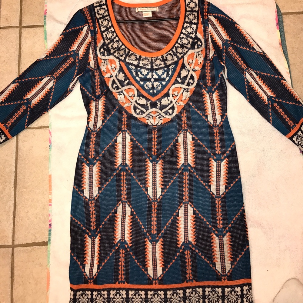 Flying Tomato sweater dress 🍅