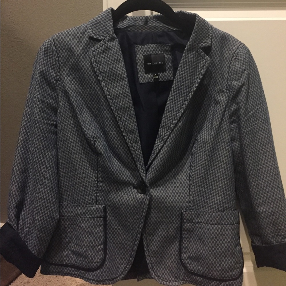 The Limited blue blazer