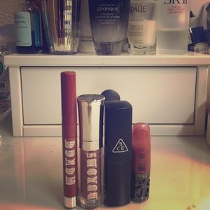 4 Lipsticks for 13， and get free cleanser!