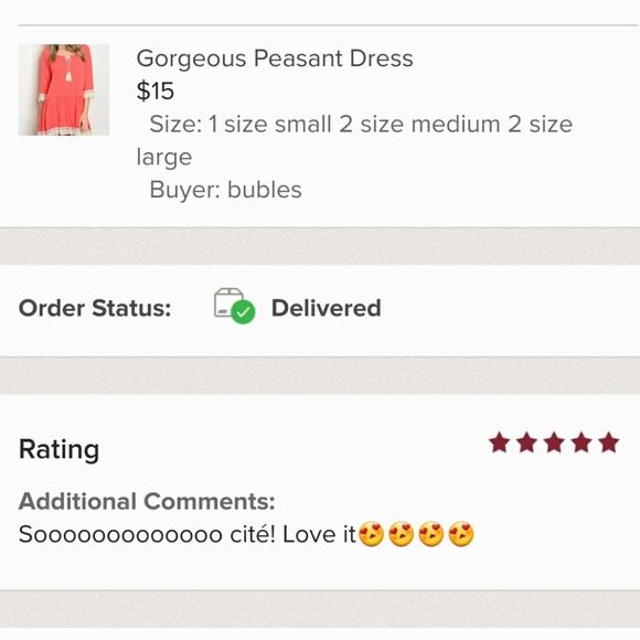 LAST ONE 💕 1 Medium Left Boho Dress 5 ⭐ RATED - Picture 8 of 8