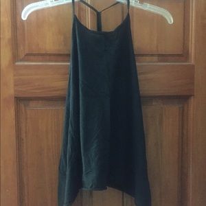 Hollister black spaghetti strap top size Medium