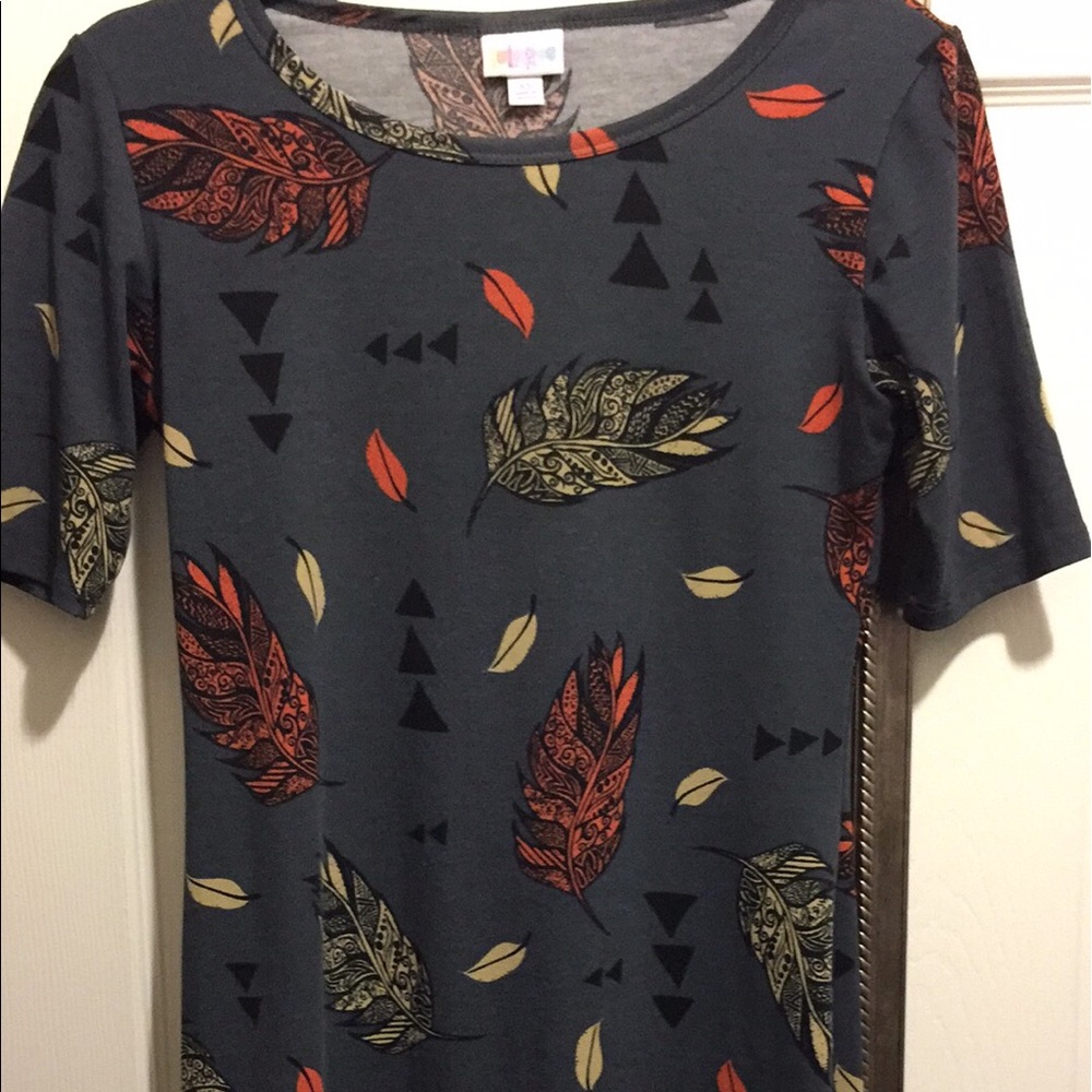 LulaRoe XS Feather Julia $40 EUC