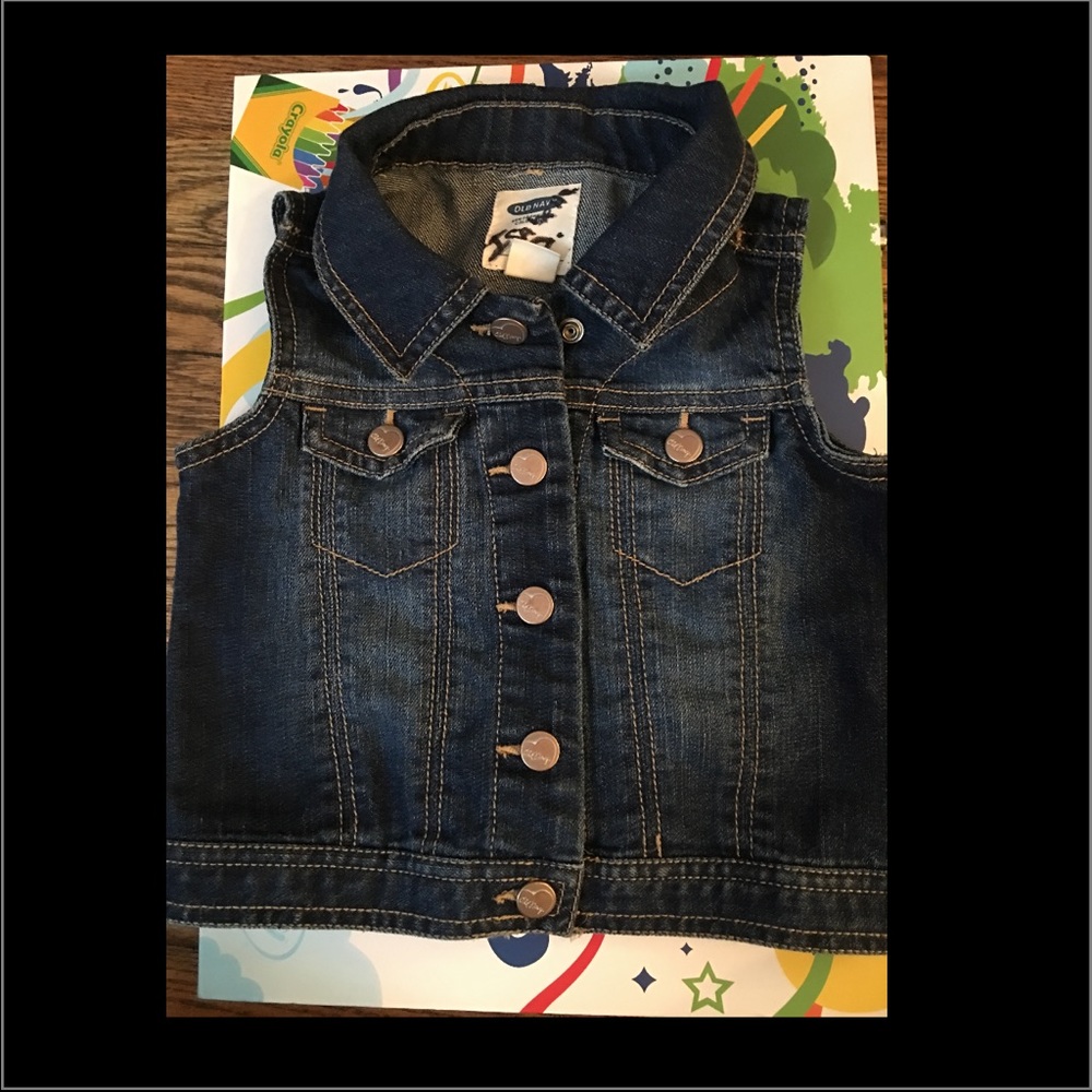 Girls 3T denim vest