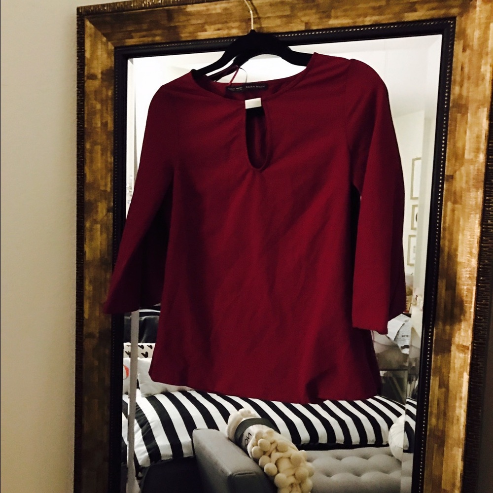 Zara Purple Blouse
