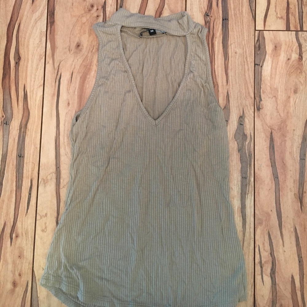 Kendall and Kylie Turtle Neck Tank top!