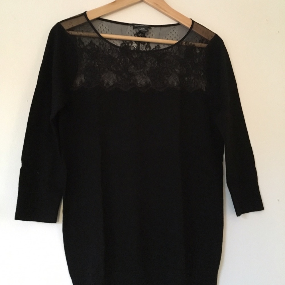Club Monaco lace sweater