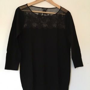 Club Monaco lace sweater