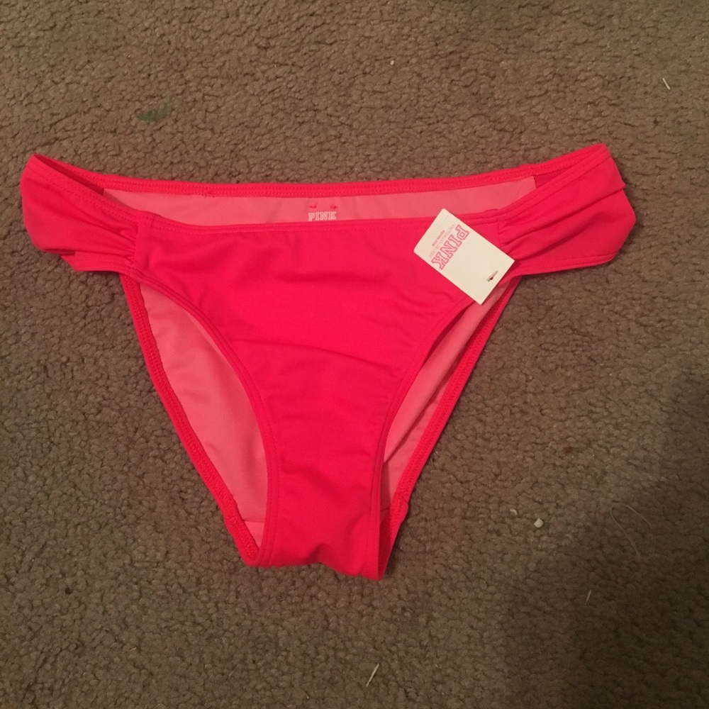 red bikini bottoms
