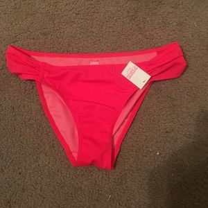 red bikini bottoms
