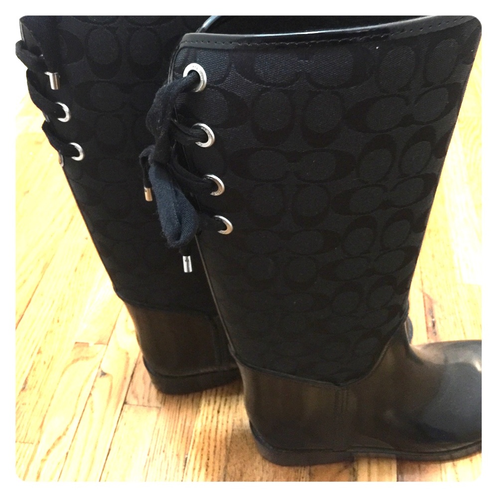 Coach Rain boots