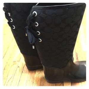 Coach Rain boots