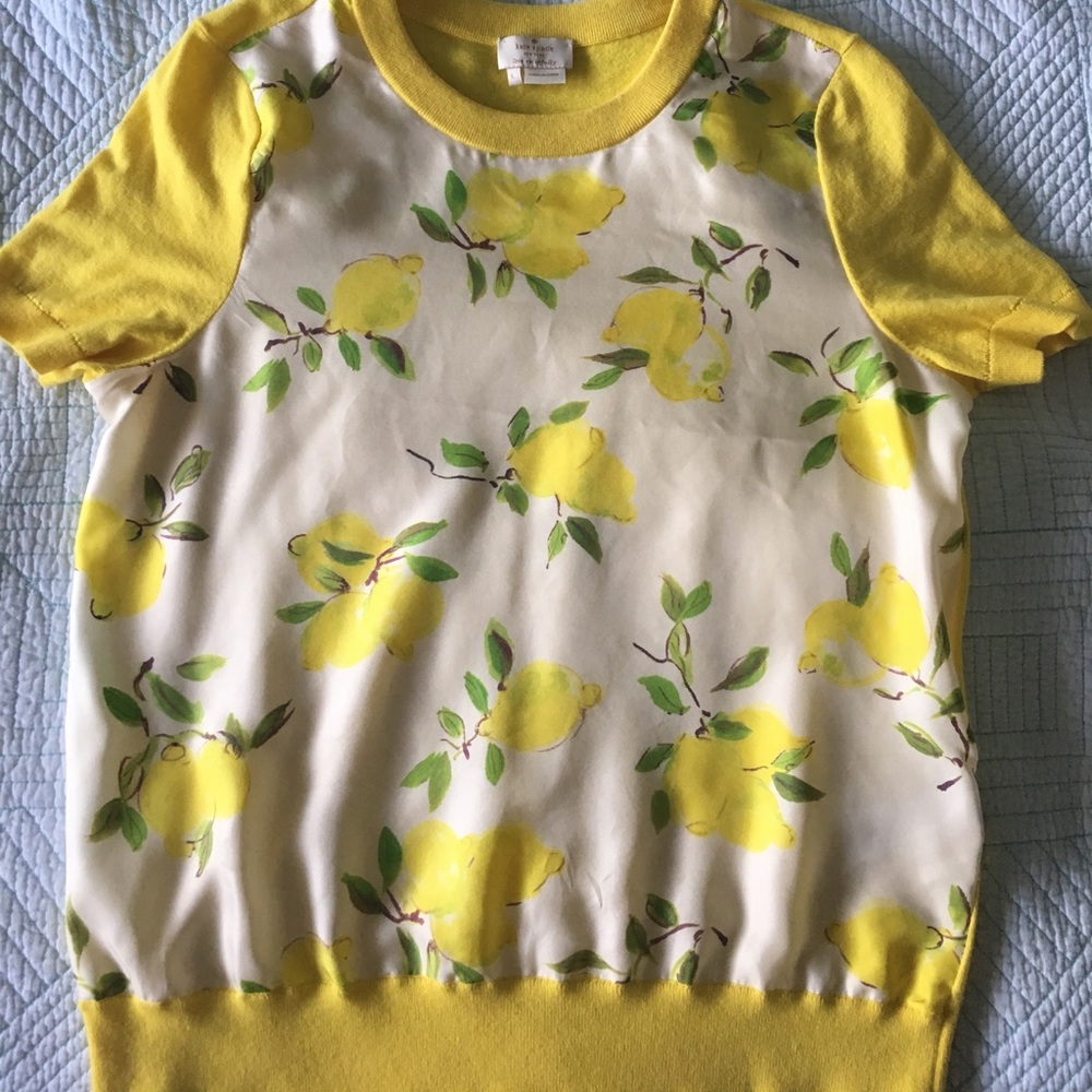 Kate Spade Lemon Top