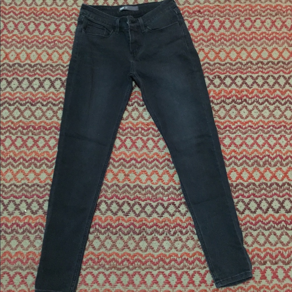 2 for $30- LEVIS NWOT Charcoal faded stretch skinny jeans