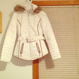 White winter jacket