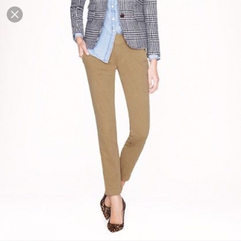 J Crew Lexie Pant Khaki sz 8s