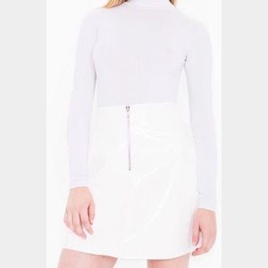 AMERICAN APPAREL VINYL SKIRT