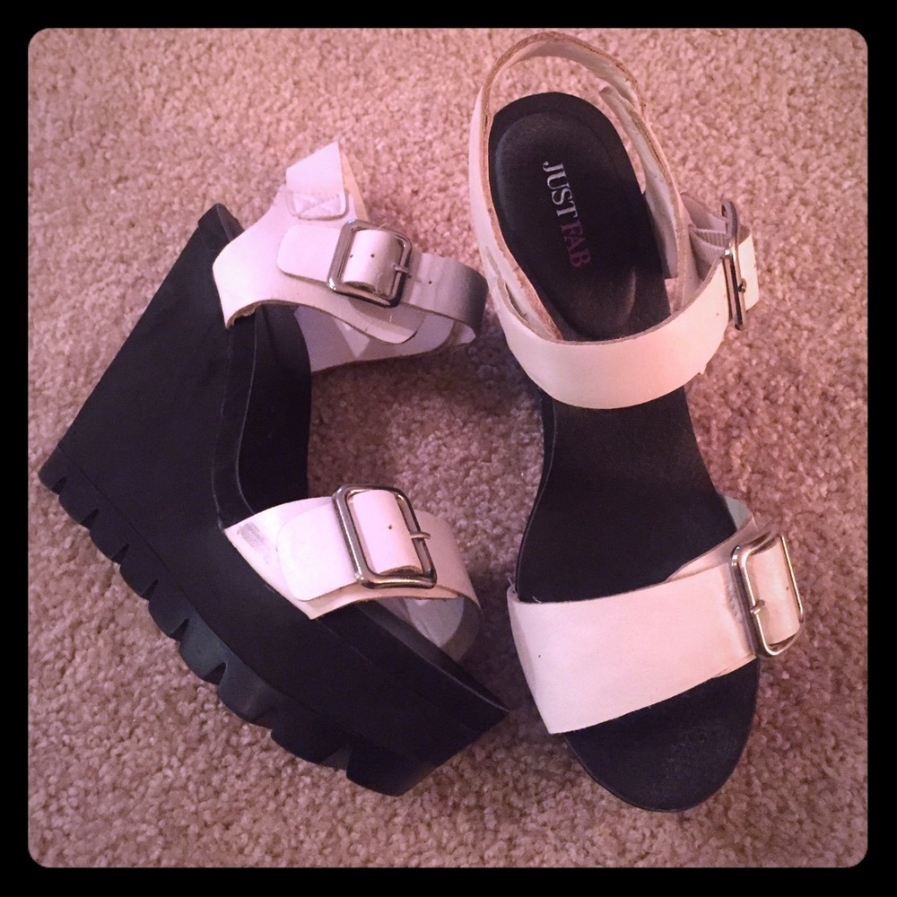 Wedged heels