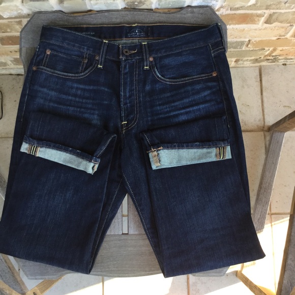 NEW Straight Lucky Brand Men's Jeans - Picture 3 of 5