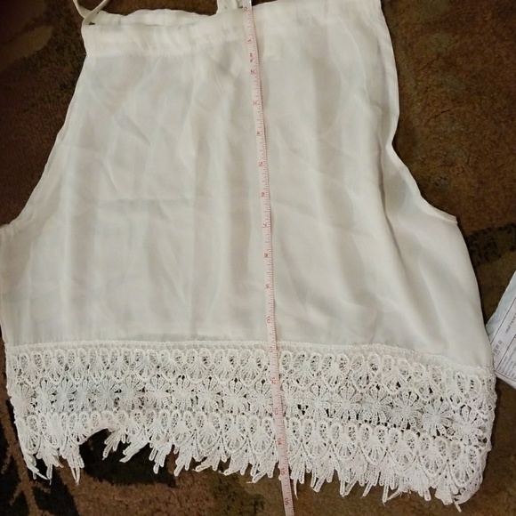 LAST ONE!! Sexy Lace Crop Top Blouse - Picture 3 of 3
