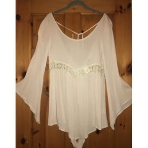 NWT long sleeves romper