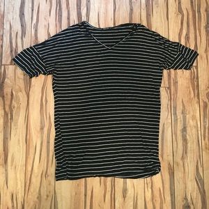 Hanger 221 black and white striped dress!