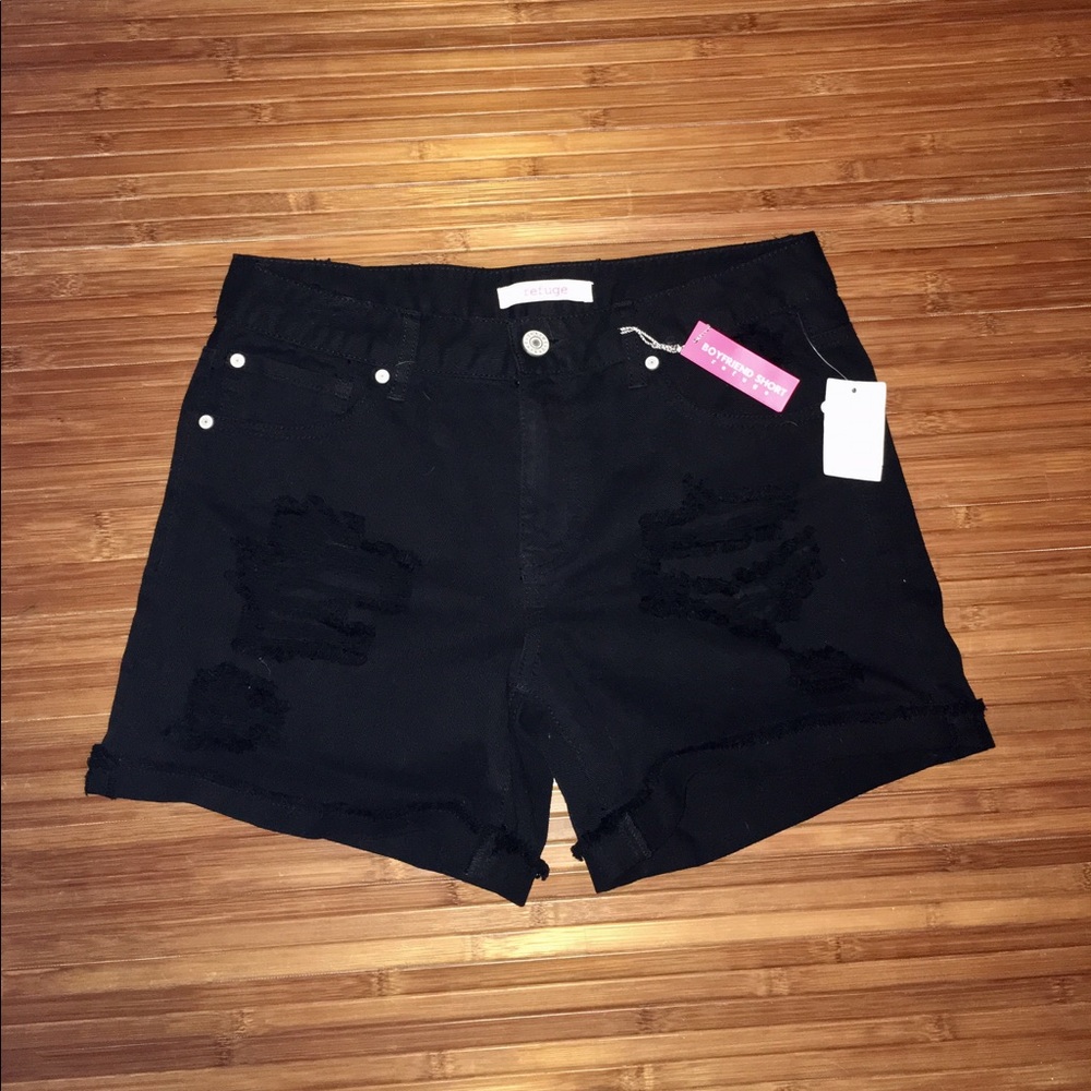 Black shorts